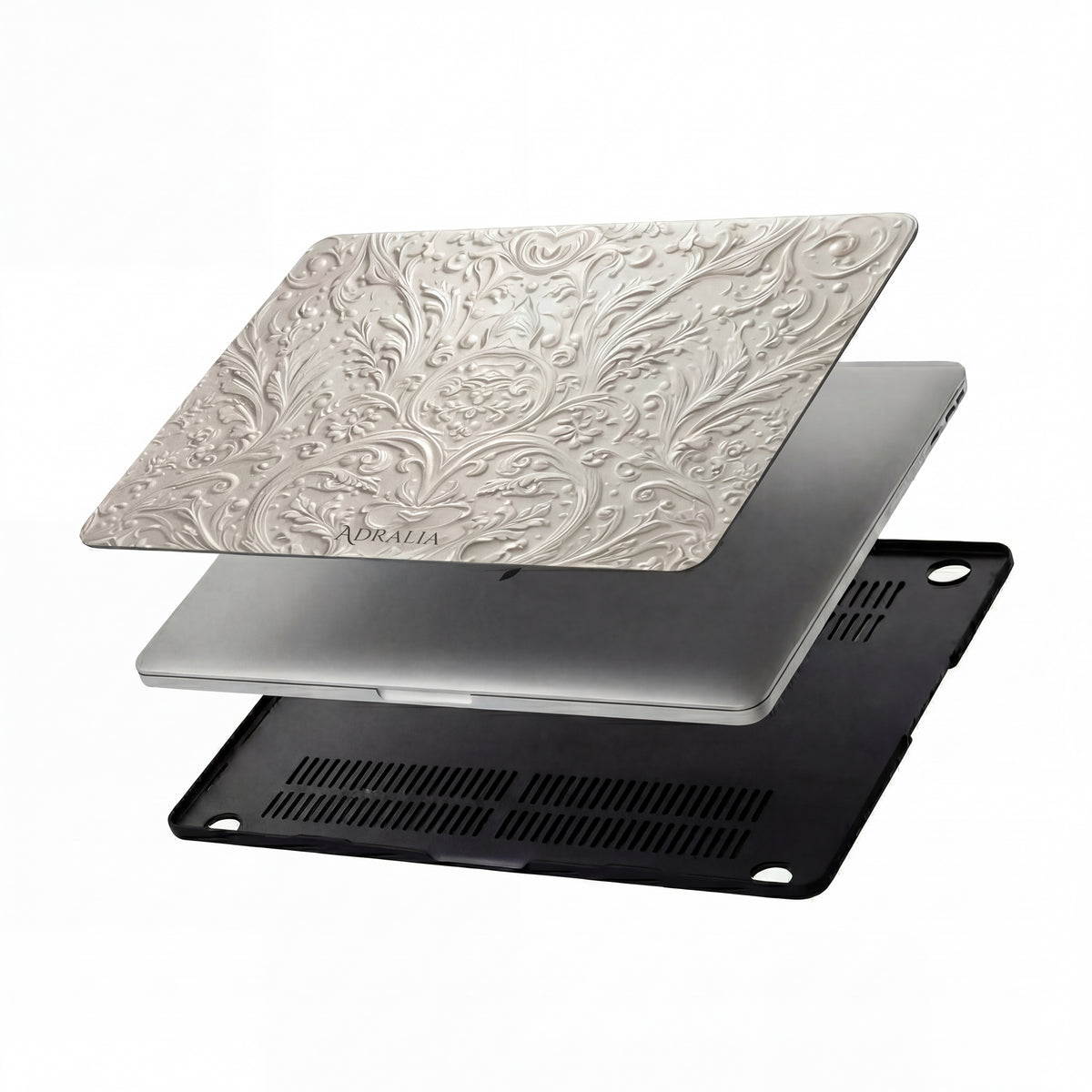 Ornate Embossed Baroque MacBook Case