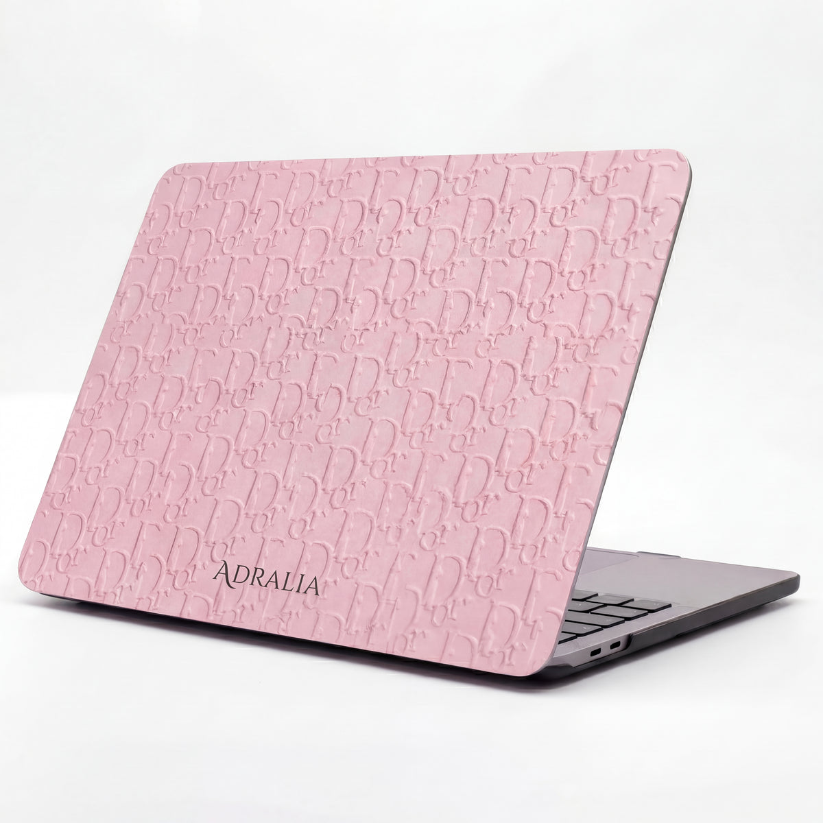 Pink Monogram - MacBook Cases