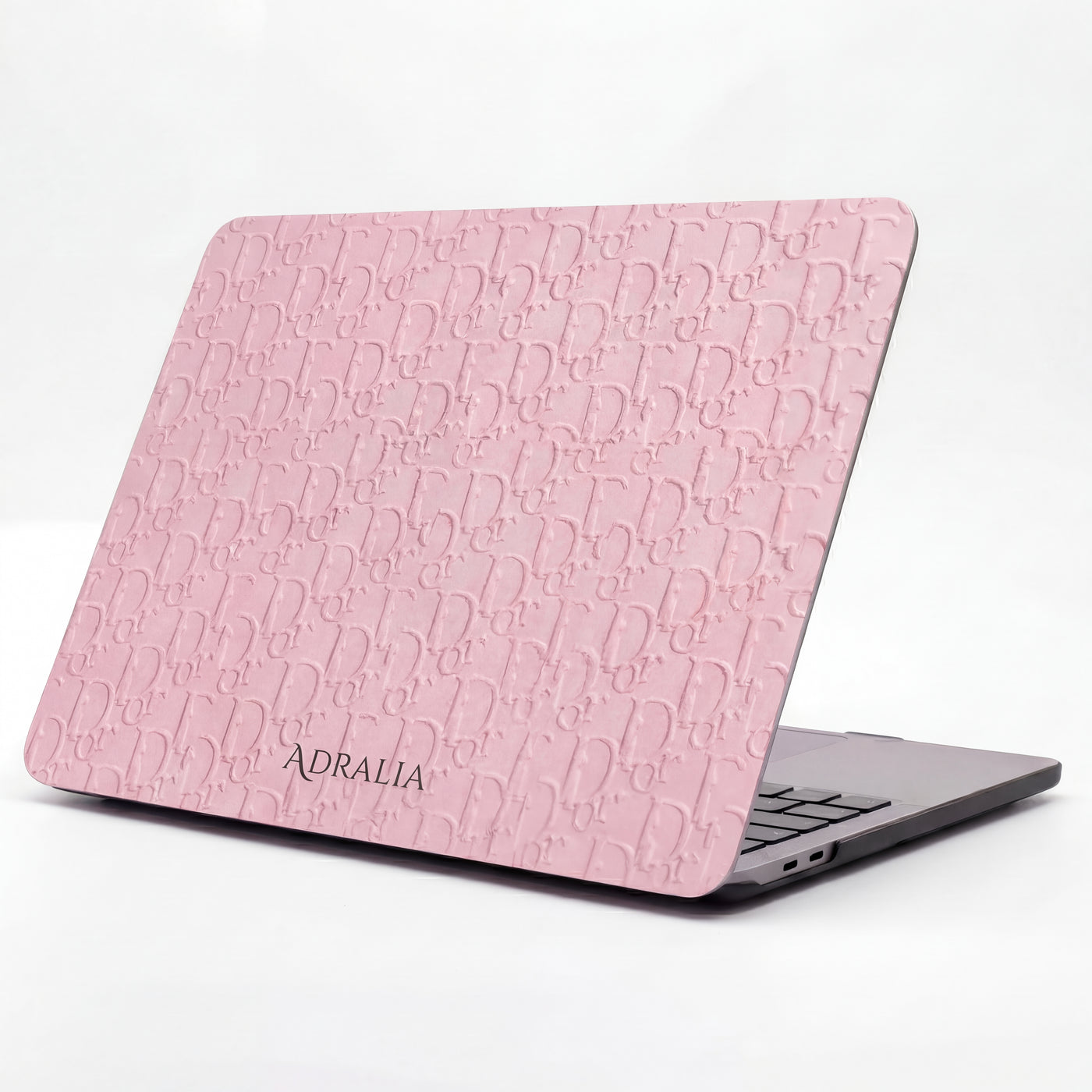 Pink Monogram - MacBook Cases
