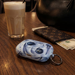 Blueberry Swirl AirPod Case — Cute Fruit Dessert Protective Cover